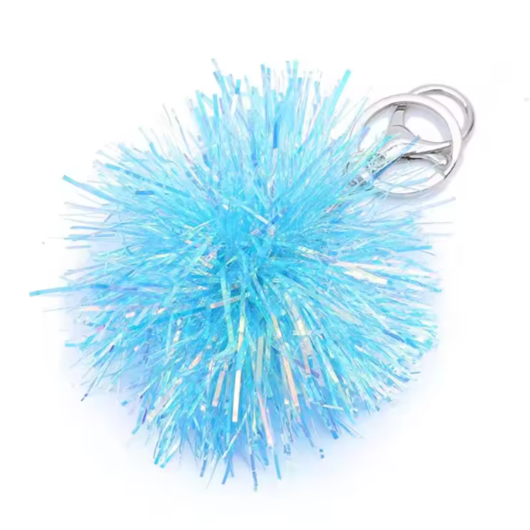 PORTACHIAVI CON POM PON