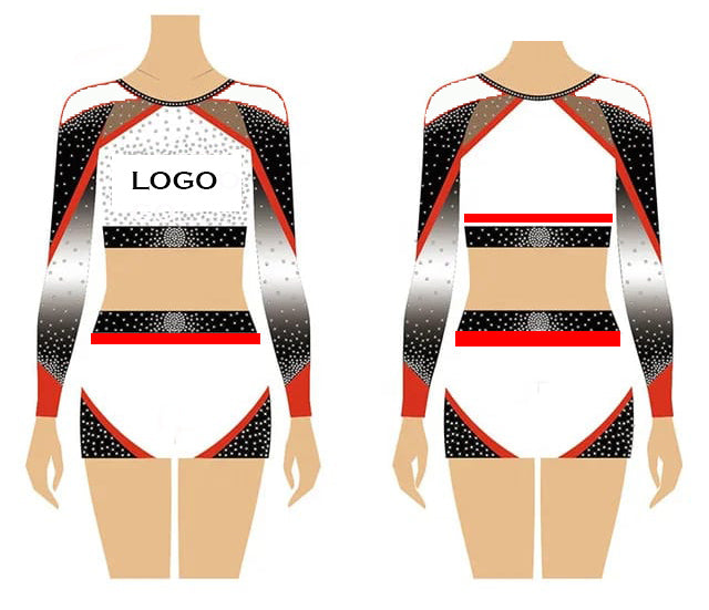 UNIFORMI CHEERLEADING PERSONALIZZATE