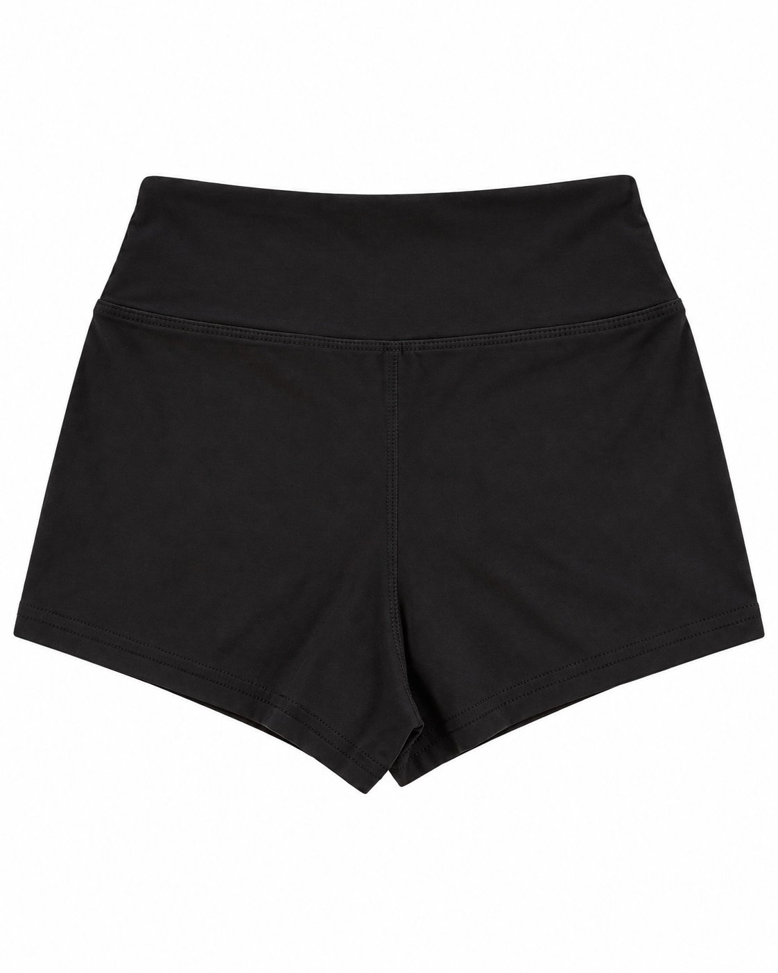 PANTALONCINO NERO A VITA ALTA