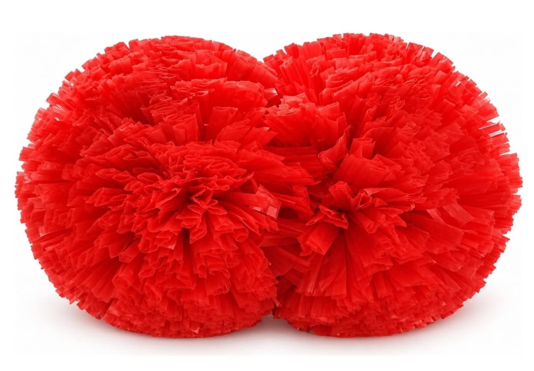 POM PON SOFT ROSSO