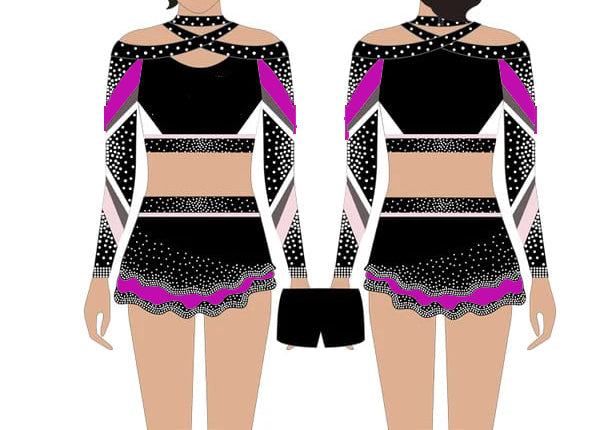 UNIFORMI CHEERLEADING PERSONALIZZATE