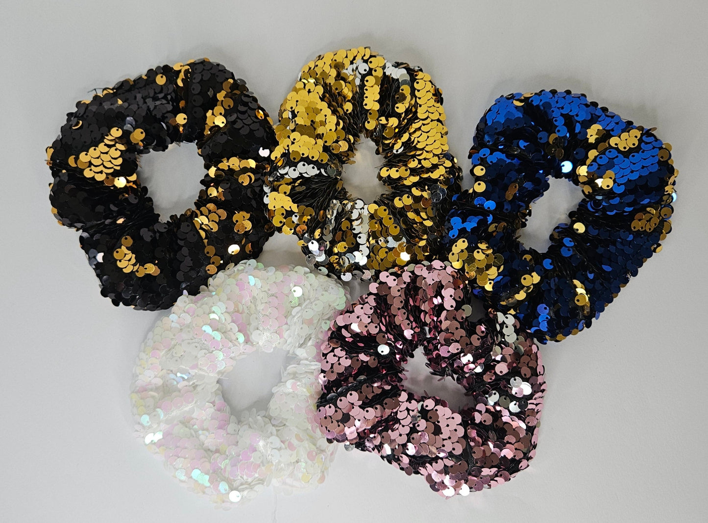 SCRUNCHIES CON PAILLETTES